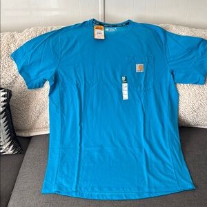 Carhartt Men's Blue T-Shirt